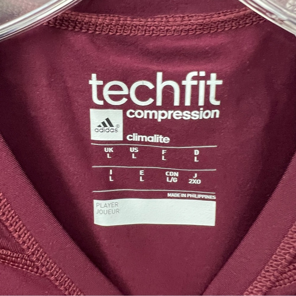 Adidas Techfit Compression Top - Picture 4 of 5